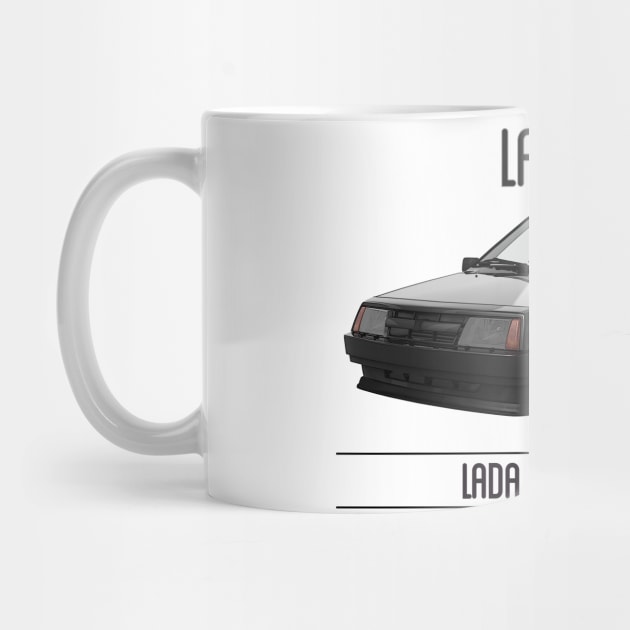 Lada 2108 Turbo Black by PjesusArt